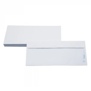 ASİL DOĞAN SA-083621 ( BEYAZ ) ( DÜZ PENCERESİZ ) DİPLOMAT ZARF 90GR.( 105X240MM ) ( 500LÜ )*1X6