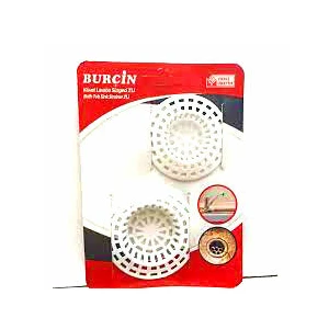 BURÇİN ( 2PCS ) PLASTİK KÜVET LAVABO ( SÜZGEÇ )*30X10