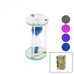 COMPTİMENTS YAKUT-9833 FYS-002 (ORTA & 10DK) CAM KUM SAATİ (CAM STANDLI= ÇAP: 6.8CM-YÜKSEKLİK: 11.5CM)*72