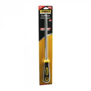 DMAX DMX-4158 ( 8" ) ( ÜÇGEN ) METAL EĞE TÖRPÜ ( PLASTİK SAPLI )*120