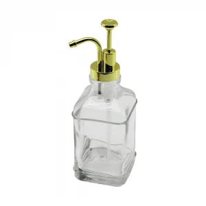 DMR-4948-4968 ( CAM ŞİŞE & ŞEFFAF ) SIVI SABUNLUK 500ML (POMPA & MUSLUK AYRIK MODEL BAŞLI)*48