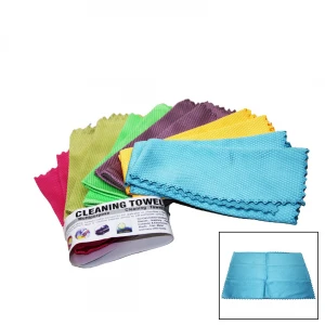 ENFA ENF-142 CLEANING TOWEL BAKLAVA DESENLİ MİKROFİBER TEMİZLİK BEZİ*12X120