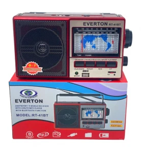EVERTON RT-41BT USB ŞARJLI RADYO BLUETOOTH & MP3 & TF CARD*24