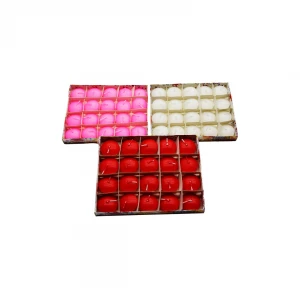 FLOOATİNG CANDLE ( 20PCS ) ( SUDA YÜZEN ) MUM ( BEYAZ & RENKLİ )*72