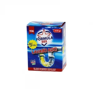 FORMULA-505 ( GRANÜL & TOZ ) LAVABO AÇICI ( 3X50GR )*24=K