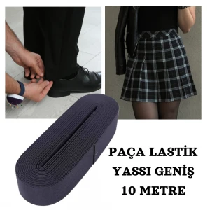 HUZUR PAÇA LASTİK YASSI GENİŞ (10MT)