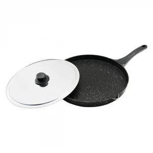İBİCO ( 34CM & DÖKÜM ) BALIK TAVASI ( METAL SEYYAR KAPAKLI ) ( YAĞ BOŞALTMA AĞIZLI )*8
