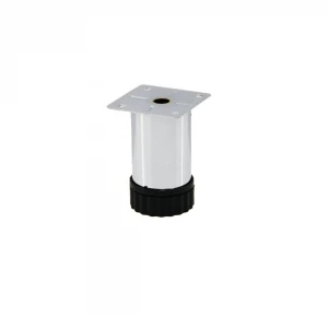 İBİCO ( 90-12136-01 ) ( 8CMX42MM ) ( METAL ) TABLALI  ( PLASTİK AYARLANABİLİR PİNGOLU ) KOLTUK BAZA AYAK*10X10