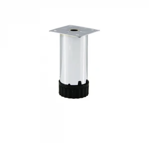 İBİCO ( 90-12137-01 ) ( 10CM X 42MM ) ( METAL ) TABLALI ( PLASTİK AYARLANABİLİR PİNGOLU ) KOLTUK BAZA AYAK*10X10