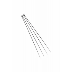 İBİCO C-400 ( CİĞER & DOMATES ) ( İNCE KARE BURGULU & 50CM ) METAL MANGAL ŞİŞİ *100X5
