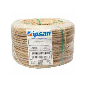 İPSAN HALAT 6MM NATURAL JÜT KIRNAP İPİ TOP 200MT*1