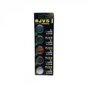 JVS CR2016 3V PARA PİLİ 5Lİ KART*400