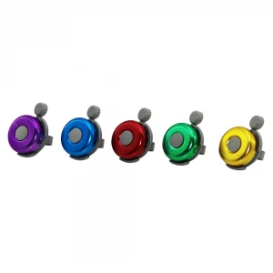 KSMART K-0841 CIRCIR ( RENKLİ KROM KAPAK ) BİSİKLET ZİLİ ( PLASTİK TABAN & ZİL KOLU & TUTACAK )*20X10