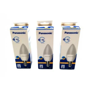 PANASONİC ( SARI ) ( 4.9W & E14 ) WARM WHİTE LED MUM AMPUL*20X5