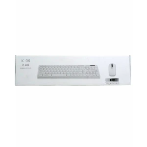 PLATOON PL-374 K-06 BEYAZ DOCK WIRELESS KABLOSUZ KLAVYE MOUSE SET*30