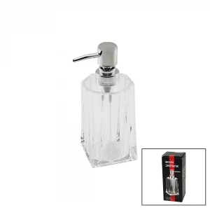 SOAP DISPENS YAKUT-11632 ( 280ML & UZUN ) ( ŞEFFAF & MİKA KRİSTAL ) SIVI SABUNLUK*36