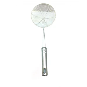 STAINLESS STEEL BAYSA-247 ( NO-12 ) ( SAPLI ) METAL KEVGİR*10X24