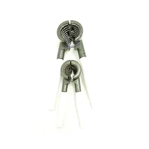 STAR-927 ( 2PCS SET ) METAL FINDIK & CEVİZ KIRACAK BEYAZ SAPLI*40