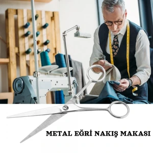 TAKSUN METAL EĞRİ NAKIŞ MAKASI