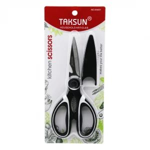 TAKSUN KA-051 ( 4IN1 ) ÇOK AMAÇLI MUTFAK MAKASI ( 20CM ) ( KIRACAK & AÇACAK & KESİCİ & MAKAS )*12X20