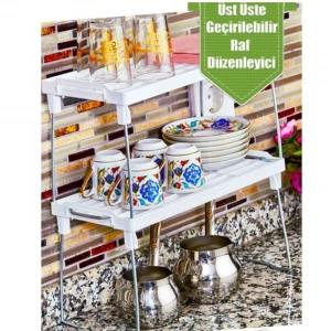 METAL AYAKLI PRATİK RAF ORGANİZER