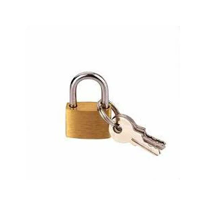 TUĞRA ÇELİK ( 32MM & SARI ) ASMA KİLİT*6X40