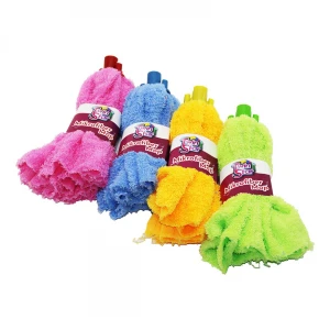 TWİN STAR MOP-004 ( HAVLU ) RENKLİ MİKROFİBER MOP*60=K