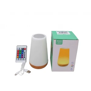 WINNBOSS QC-01 ( ATMOSFER ) ( KUMANDALI ) MAGIC LIGHT DOKUNMATİK LED MASA LAMBASI USB ŞARJLI*60