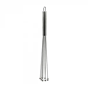 YAKUT-11619 ( 19CM ) ( 8Lİ METAL TOP UÇLU ) ( KROM SAPLI ) METAL ÇIRPICI*240