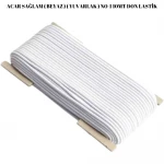 ACAR  BEYAZ  NO-1 10MT DON LASTİK