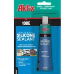 AKFİX 100-E  SA-111 AKU-07  ŞEFFAF ( TÜP ) SİLİKON 50 ML*24X8
