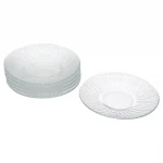ALMARANDI PYRAMID GLASS IR-5.5  ( 6PCS ) CAM ÇAY TABAK*12