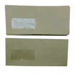 ASİLDOĞAN SA-049627-067447 (KAHVERENGİ) (PENCERELİ & KRAFT) DİPLOMAT ZARF (SİLİKONLU) (90GR) (105X240MM) (500LÜ)*1X10