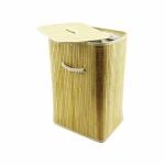 BAMBU HASIR KİRLİ ÇAMAŞIR SEPETİ