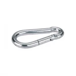 DÖRTEL 6MM KÜÇÜK BOY KARABİNA YAYLI KANCA*10X100