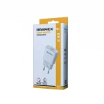 DRAMEX CHARGE ADAPTER D26B ( USB & 2.6A ) ( ADAPTÖR BAŞLIK ) EV ŞARJI *120