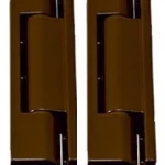 DÜZ METAL ( KAHVERENGİ & METAL ) ( 95MM & PVC KAPI ) MENTEŞE*20X8