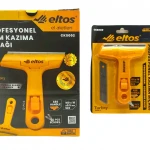 ELTOS CKS-002 ( PROFESYONEL & OYNAR BAŞLI ) CAM KAZIMA & BUZ KAZIYICI BIÇAK (PLASTİK SAP & YEDEK BIÇAK)*12X10