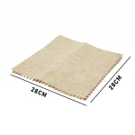 ENFA ENF-914 ( 3PCS ) ( 28X28CM ) ( YEŞİL LİF KABAK BİTİKİ ÜRETİMİ ) SAF DOĞAL TEMİZLİK BEZİ *500