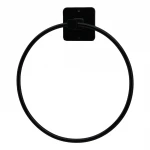 EVALÜX-727 ( SİYAH ) ( YUVARLAK ) LÜX METAL HAVLULUK*50