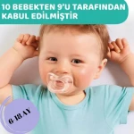 FATOŞ BEBE - 6-18 AY KOMPLE SİLİKON KLASİK EMZİK