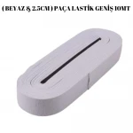 BEYAZPAÇA LASTİK GENİŞ 10MT- 2.5CM