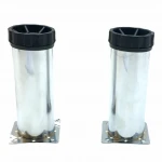 İBİCO ( 90-12168-E-01 ) ( 12CMX42MM ) ( METAL ) TABLALI ( PLASTİK AYARLANABİLİR PİNGOLU ) KOLTUK BAZA AYAK*10X27