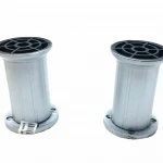 İBİCO ( 90-2802-10-12 ) ( 10CM X 51MM ) ( GRİ PLASTİK AYARLANABİLİR ) KOLTUK BAZA AYAK*10X15