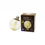 LEDOLET G-80 ( 4W & E27 ) ( GOLD COLOR ) RUSTİK AMPUL ( 400LUMEN & 2200K ) (KIRILMAZ GÖVDE)*80