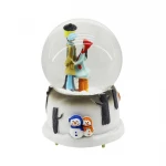 LK LOVE SNOW BALL DMR-4726-4727-4729 ( ORTA BOY ) CAM FANUS KAR KÜRESİ ( PİLLİ & MÜZİKLİ )*48