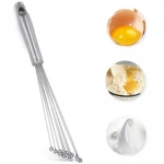 8'li Metal Top Uçlu Krom Saplı Çırpıcı
