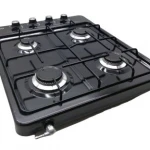 OREVO OR-204 ( 4LÜ ) ( LPG & SİYAH ) EMAYE SET ÜSTÜ OCAK*1