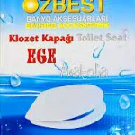 ÖZBEST EGE ( DÜZ KLASİK ) KLOZET KAPAK ANATOLİA*10