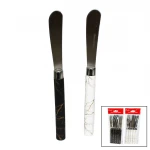 PİNYU-117 ( 5PCS ) UZUN KAHVALTI BIÇAK & MERMER DESEN SAPLI*360